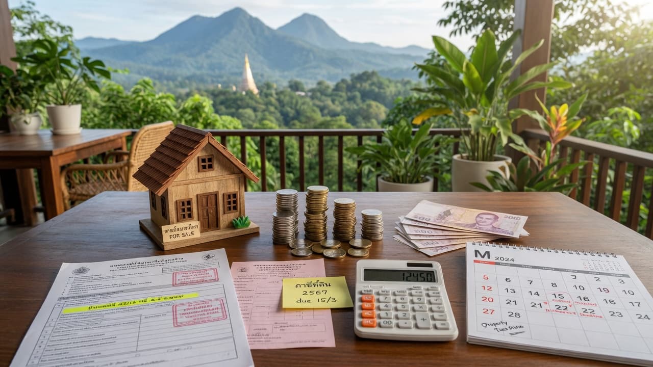 อัปเดตภาษีที่ดินและสิ่งปลูกสร้าง 2568 — เจ้าของที่ดินต้องรู้