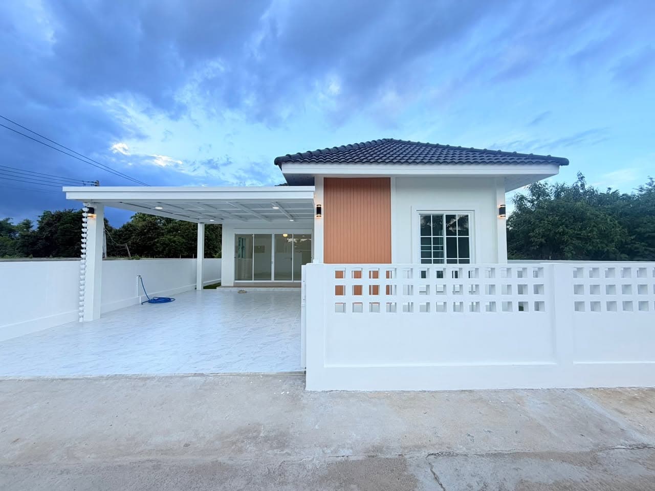 บ้านเดี่ยวสร้างใหม่ โซนสันทราย แม่โจ้ 4