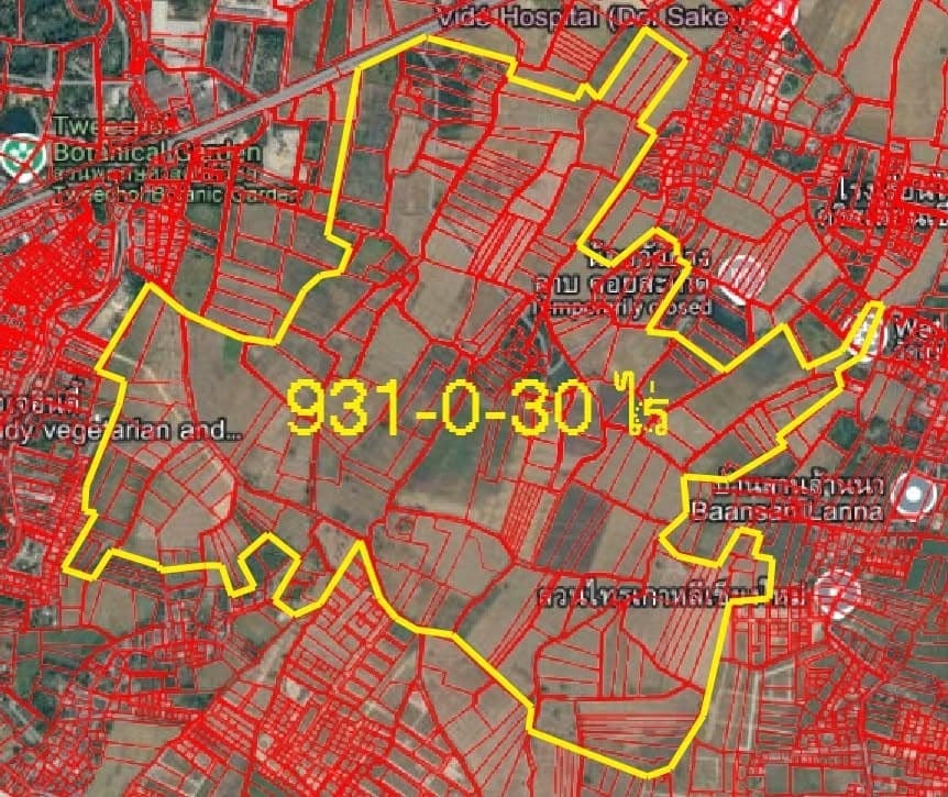 LAA680 ขายที่ดิน 931ไร่ เชียงใหม่ ดอยสะเก็ด เชิงดอย
