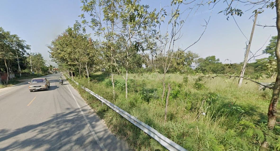 LAA671-ขายที่ดินผังม่วง ติดถนนบ้านถวาย 24ไร่ครึ่ง (ขยายได้ถึง 78ไร่) เชียงใหม่ หางดง บ้านแ 3