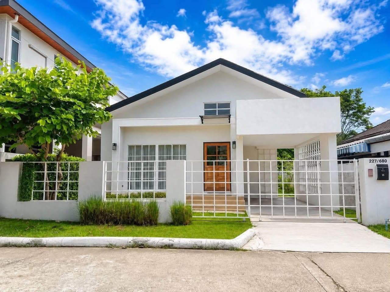 ขายบ้านวังตาล เชียงใหม่ | บ้านเดี่ยวพร้อมอยู่ ในหมู่บ้านวังตาล ทำเลใกล้เมือง เดินทางสะดวก